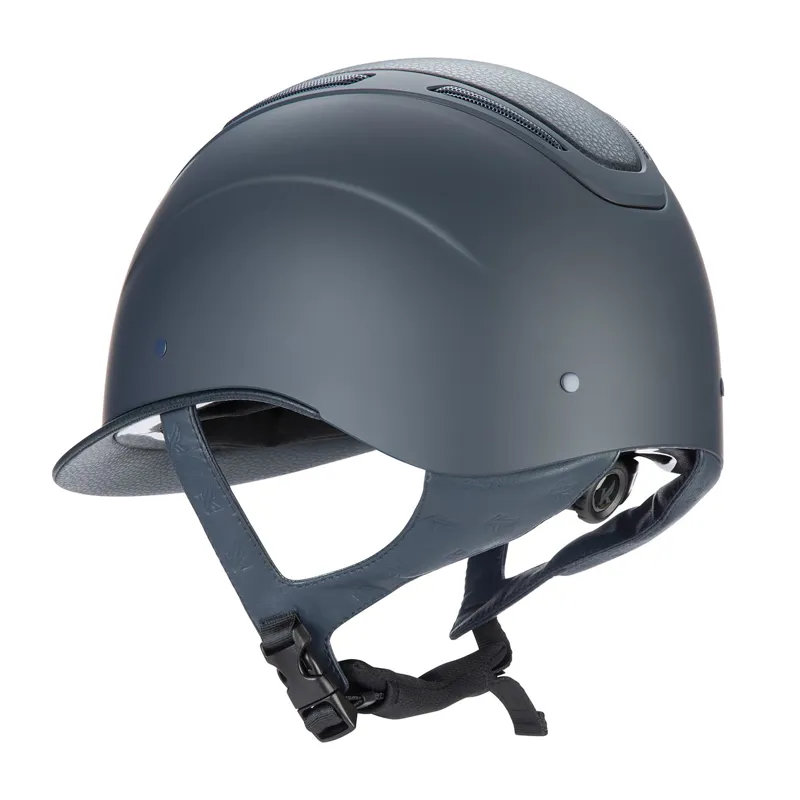 Karben Amity LTHR Riding Helmet - Navy-4