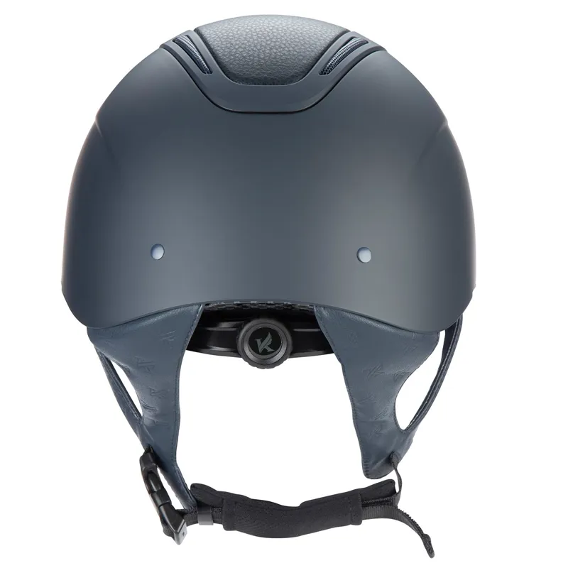 Karben Amity LTHR Riding Helmet - Navy-2
