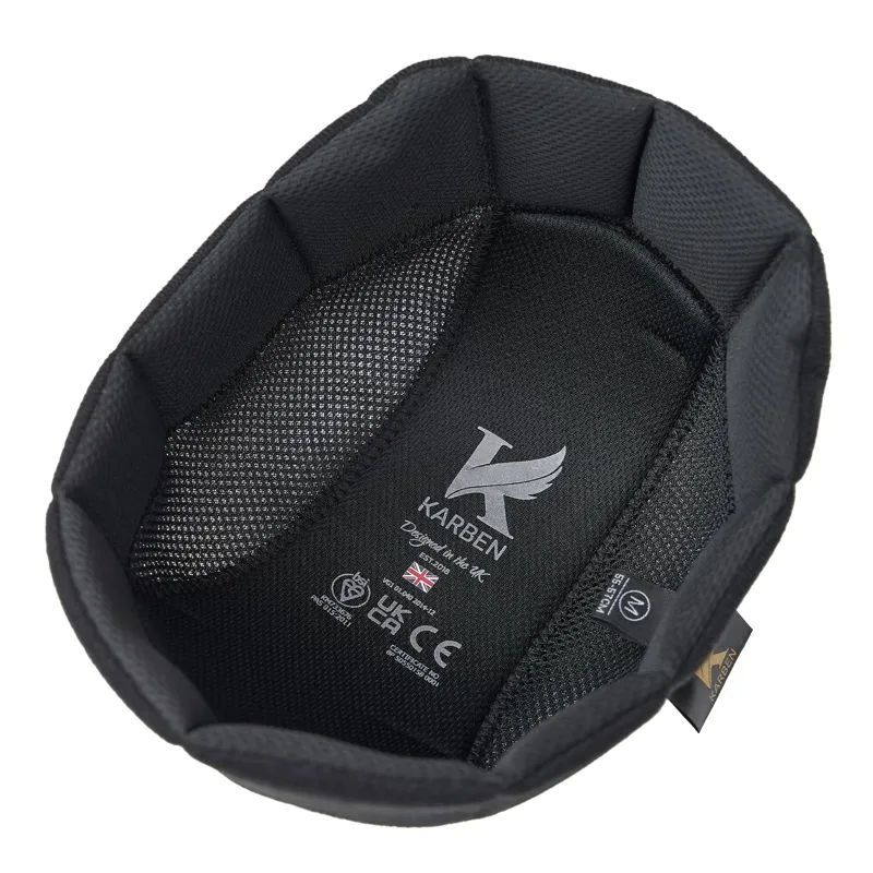 Karben Ellipse Helmet Liner - Black