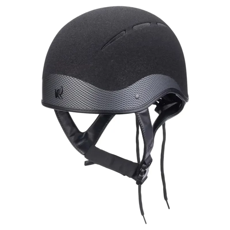 Karben Graphite Luxe Jockey Skull Cap - Black