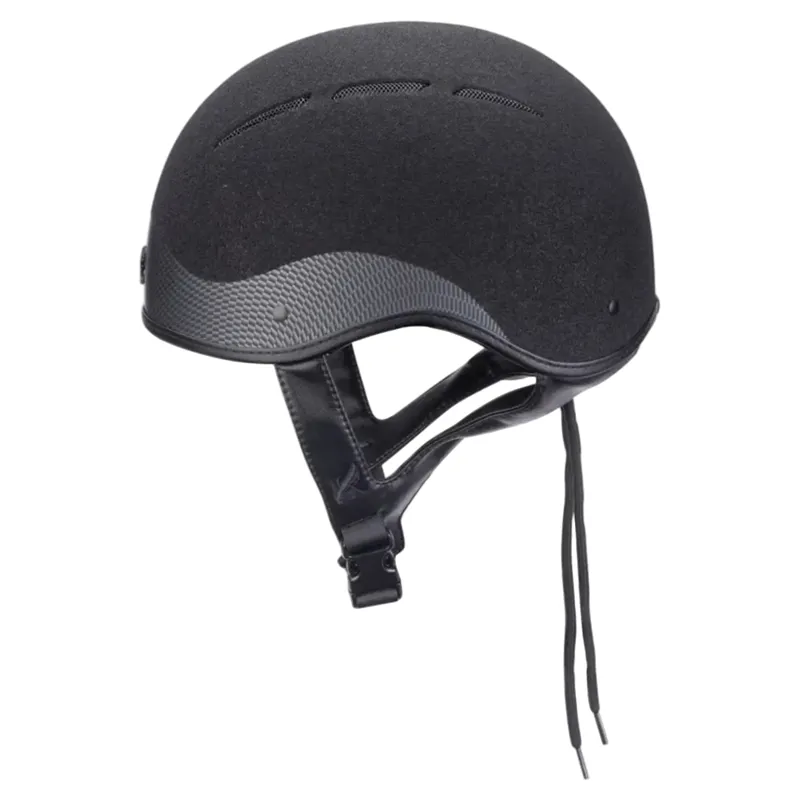 Karben Graphite Luxe Jockey Skull Cap - Black-4