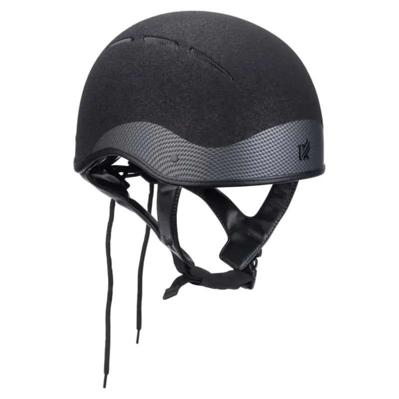 Karben Graphite Luxe Jockey Skull Cap - Black-6