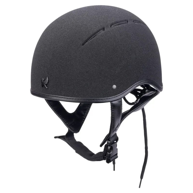 Karben Icon Luxe Jockey Skull Cap - Black