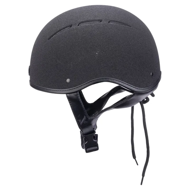 Karben Icon Luxe Jockey Skull Cap - Black-4