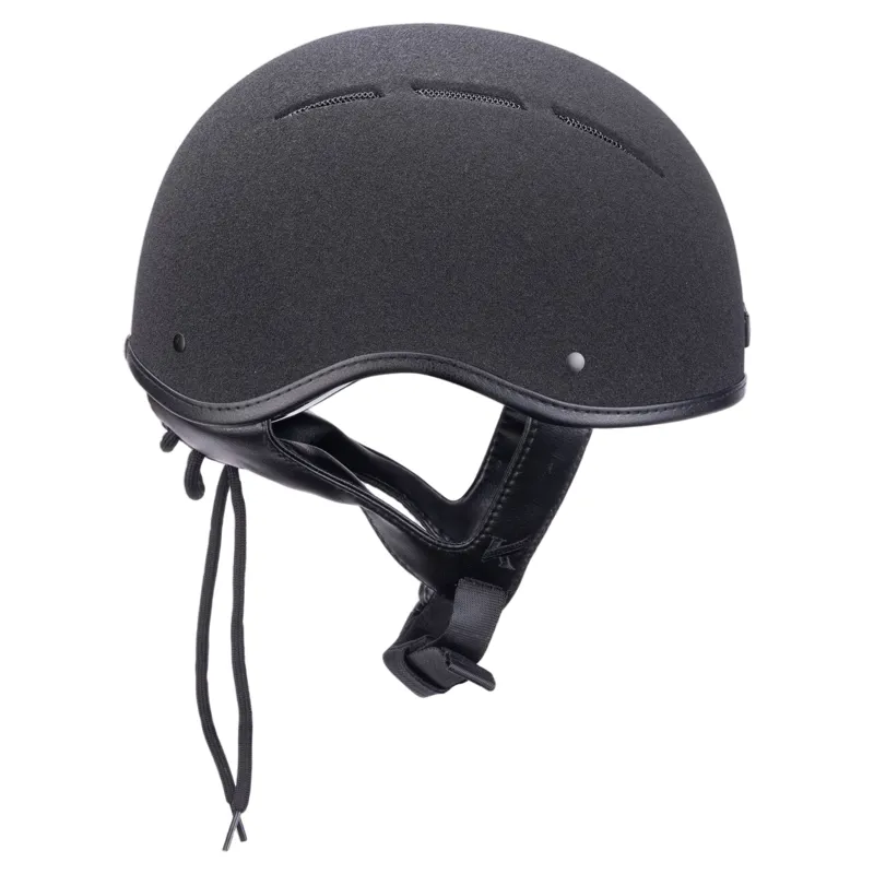 Karben Icon Luxe Jockey Skull Cap - Black-5