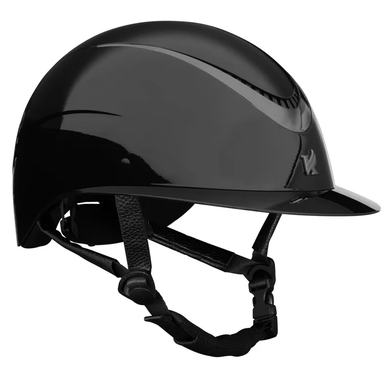 Karben Alina Ellipse Riding Helmet - Black/Gunmetal-1