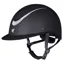 Karben Elisa Ellipse Riding Helmet - Black/Silver