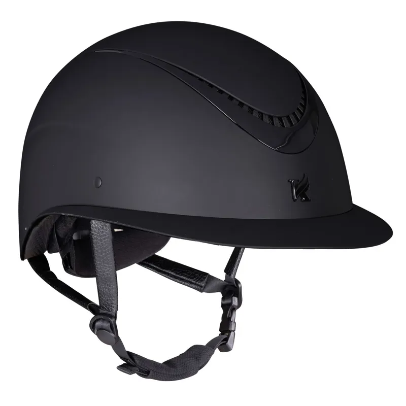 Karben Elisa Ellipse Riding Helmet - Black-1