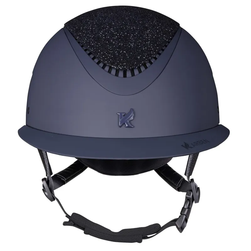 Karben Lia Ellipse Riding Helmet - Navy-1