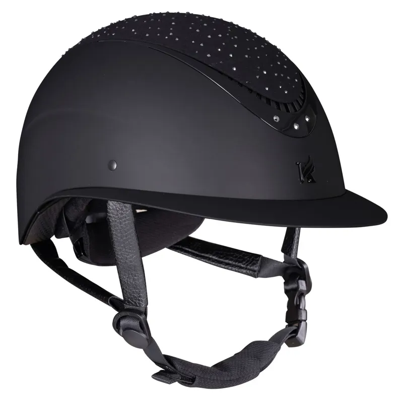 Karben Viola Ellipse Riding Helmet - Black-1