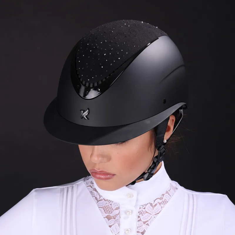 Karben Viola Ellipse Riding Helmet - Black-5
