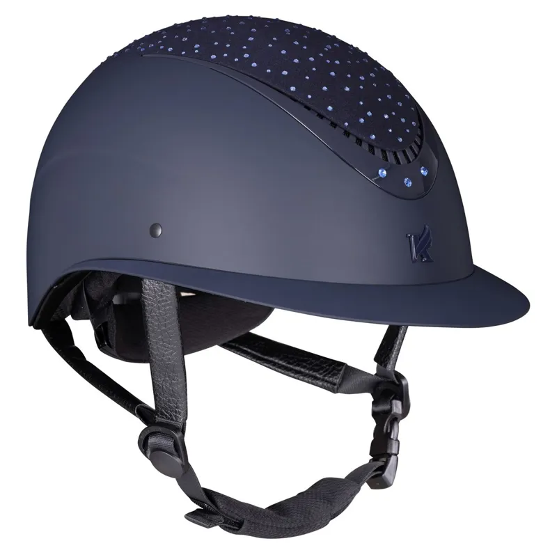 Karben Viola Ellipse Riding Helmet - Navy-1