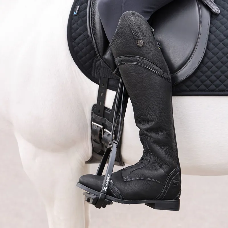Karben Ultra Grip Stirrups - Black-2
