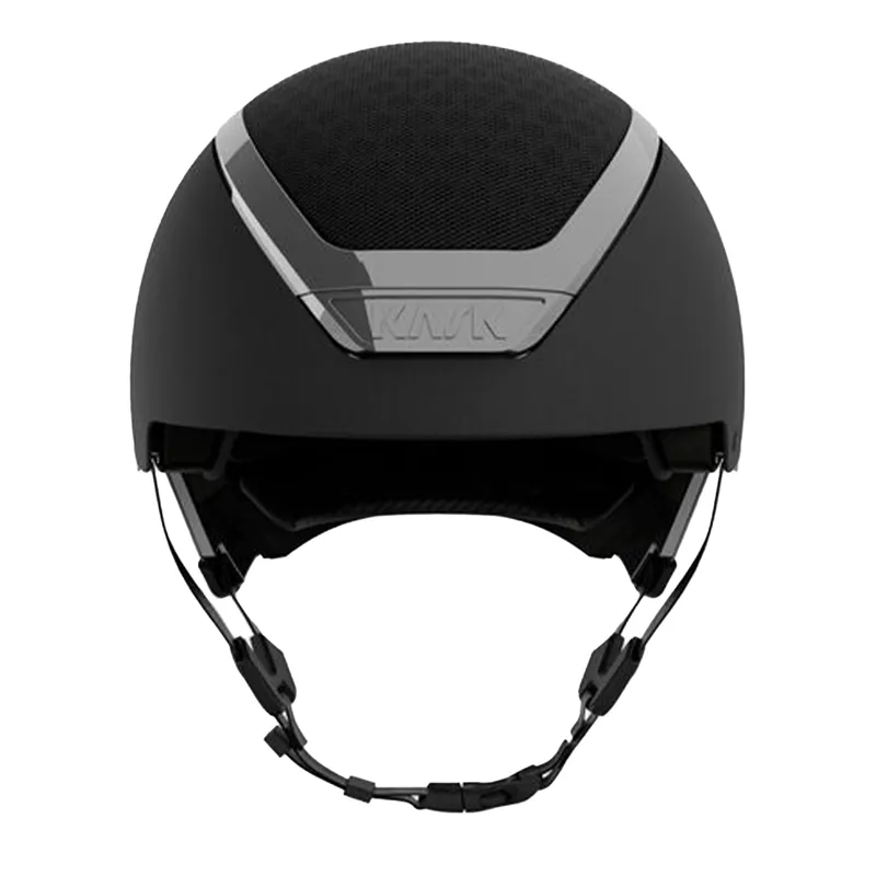 KASK Dogma XC Skull Riding Helmet - Black/Silver-3