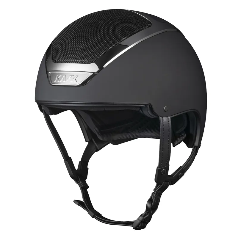 KASK Dogma XC Skull Riding Helmet - Black/Silver