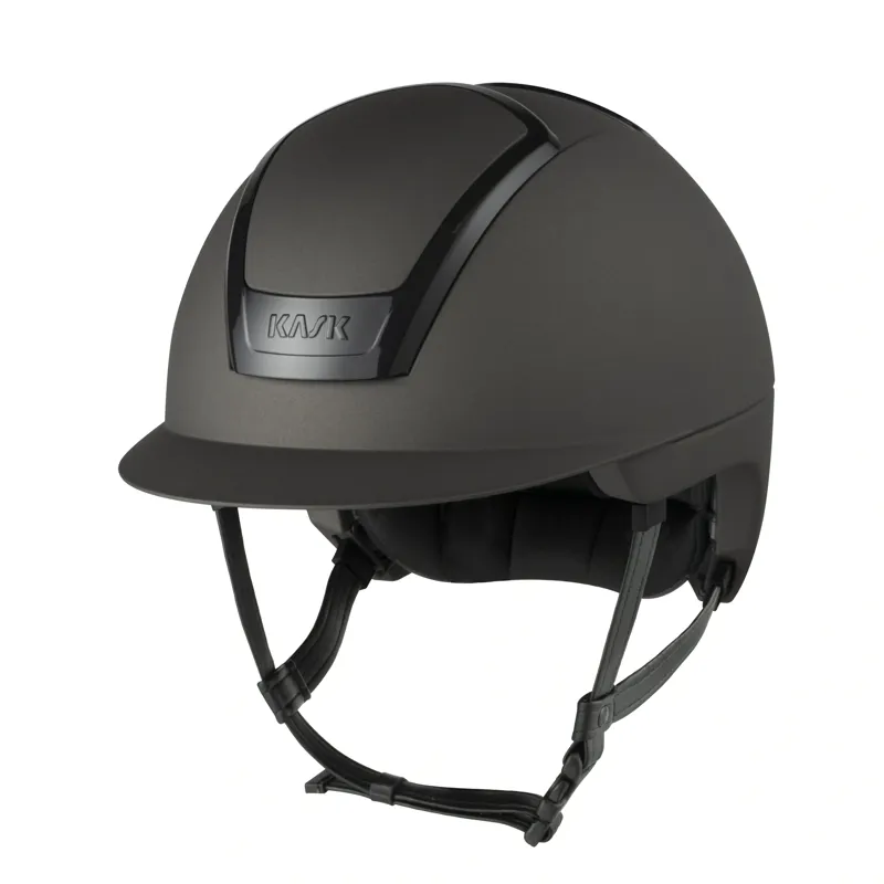 KASK Nemesi Metal Riding Helmet - Ash Brown