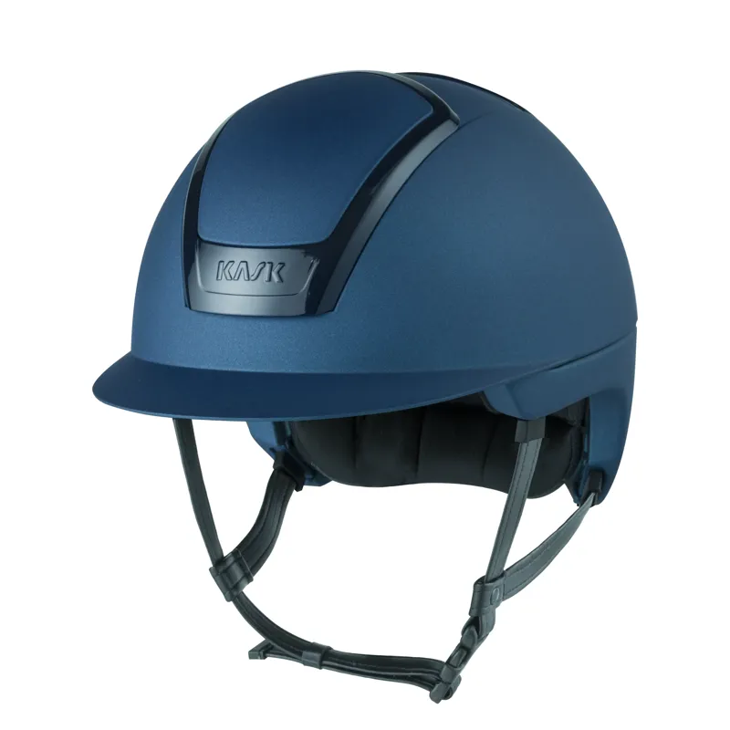 KASK Nemesi Shine Riding Helmet - Cobalt Blue