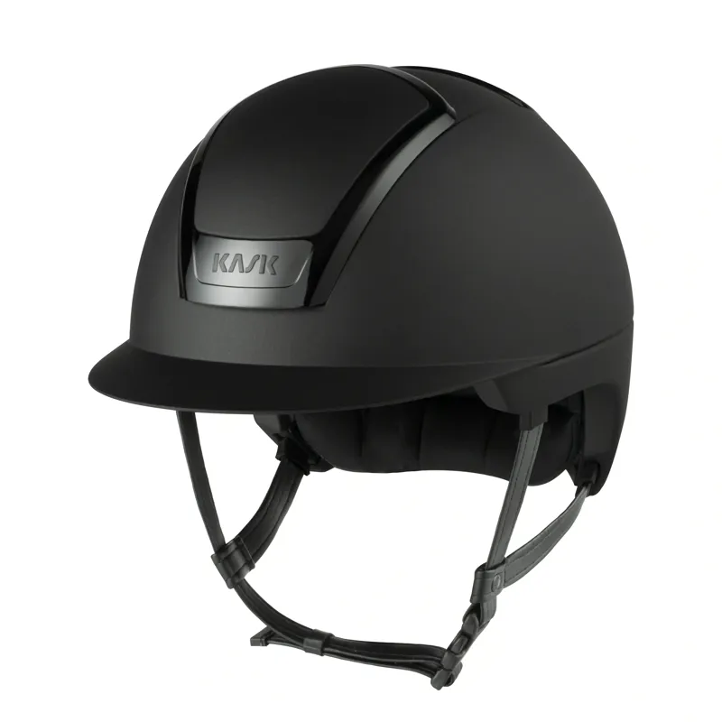 KASK Nemesi Metal Riding Helmet - Smokey Black