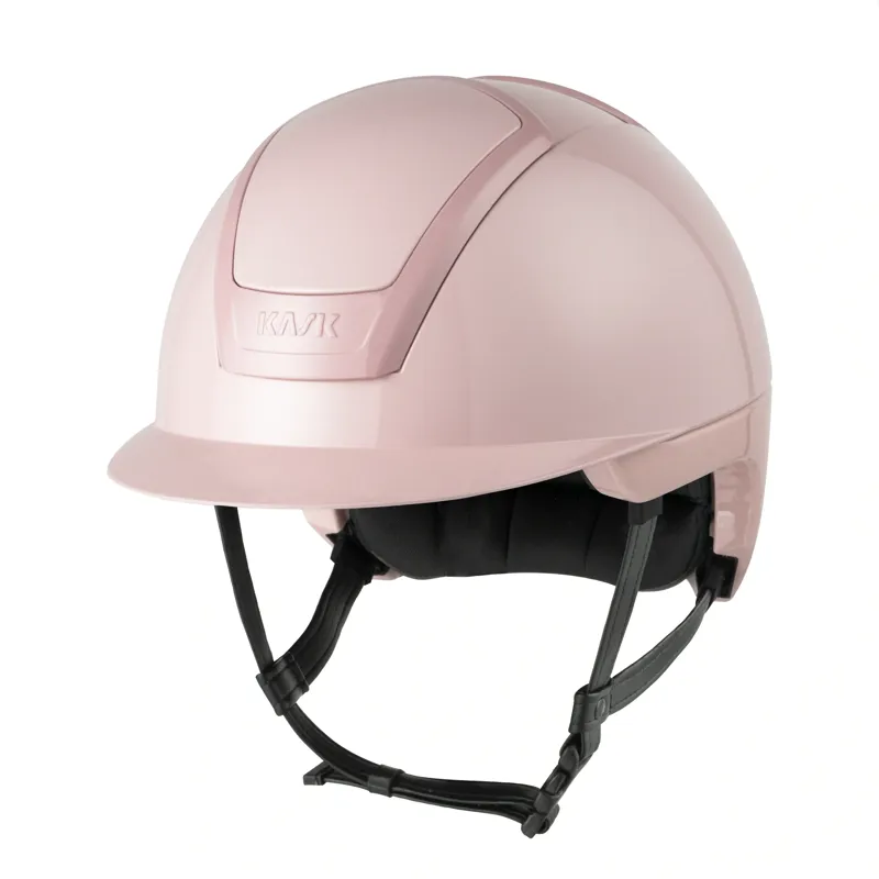 KASK Nemesi Shine Riding Helmet - Bubble Pink