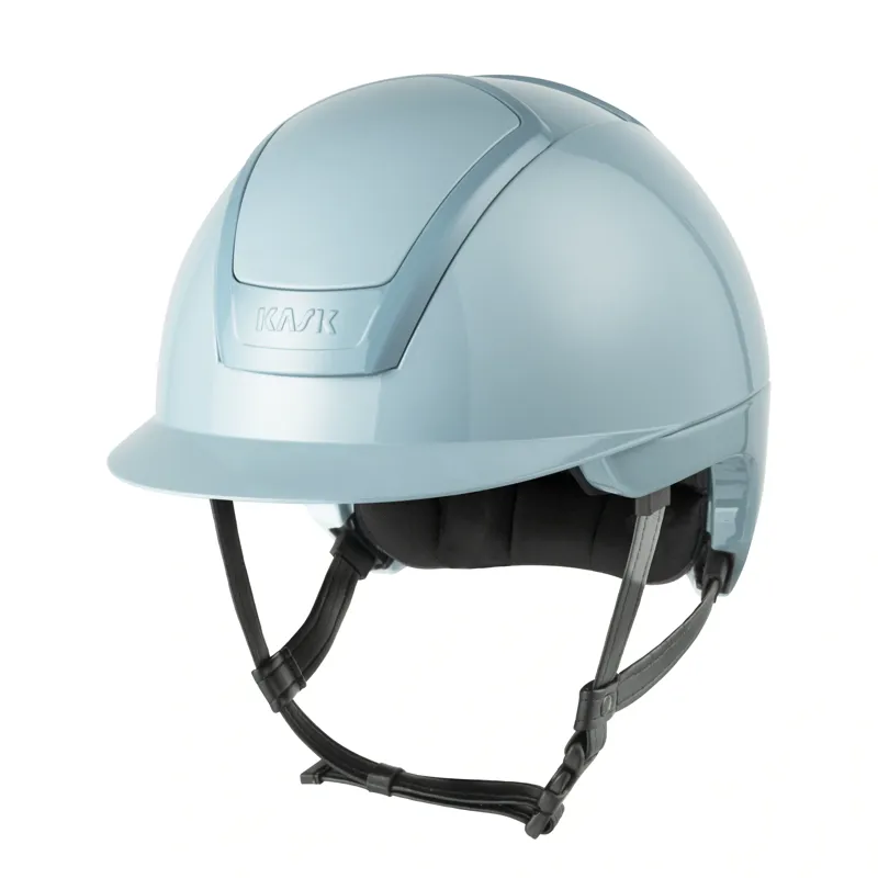 KASK Nemesi Shine Riding Helmet - Soft Blue
