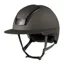 KASK Nemesi Wide Peak Metal Riding Helmet - Ash Brown