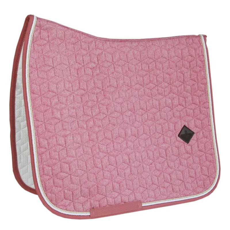 Kentucky Wool Dressage Saddle Pad - Light Pink