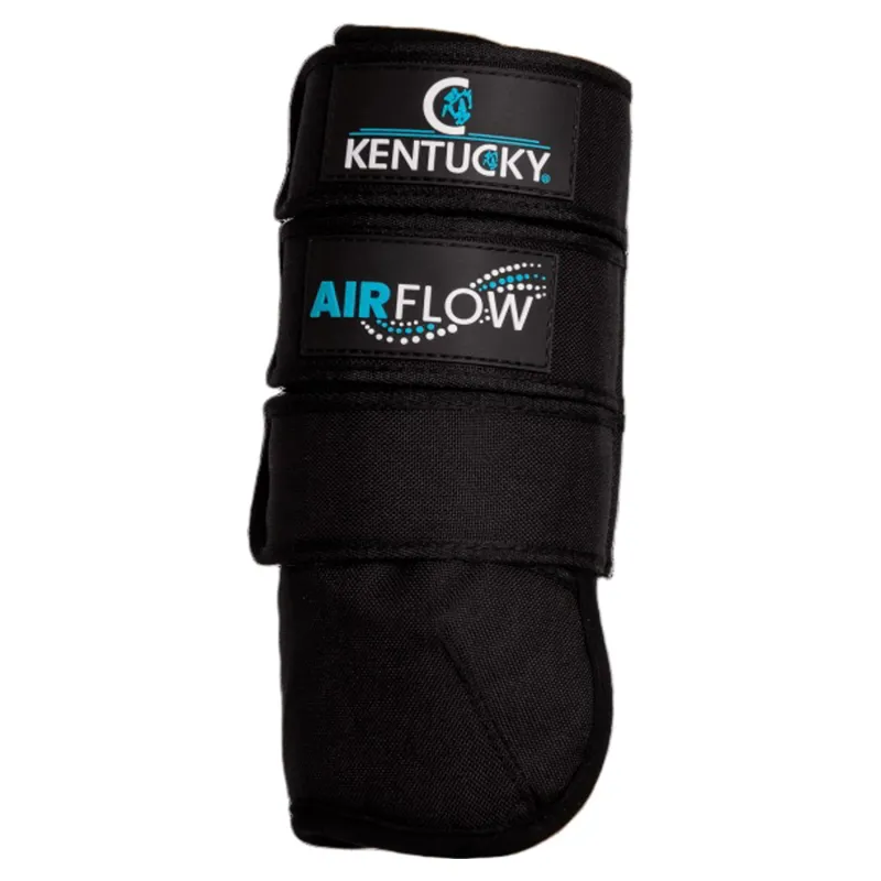 Kentucky 3D Air Flow Eventing Front Boots - Black