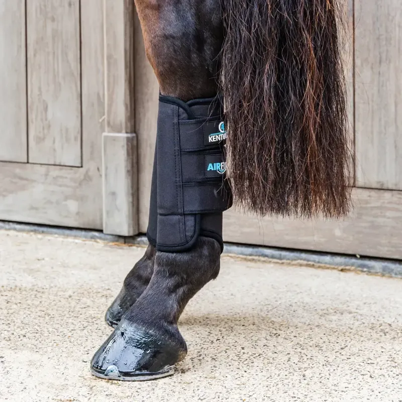 Kentucky 3D Air Flow Eventing Hind Boots - Black-4