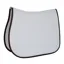Kentucky Absorb No Logo All Purpose Saddle Pad - White/White/Brown