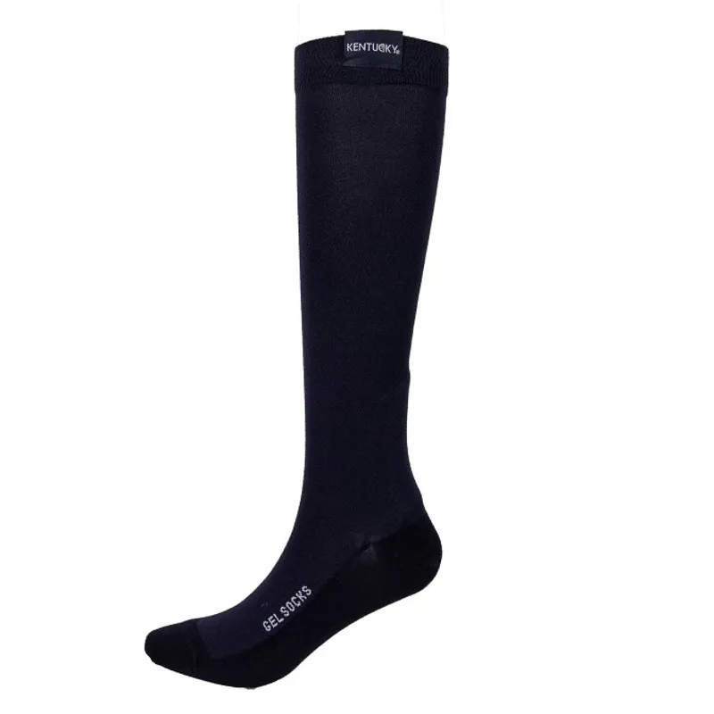 Kentucky Achilles Gel Unisex Tall Riding Socks - Navy