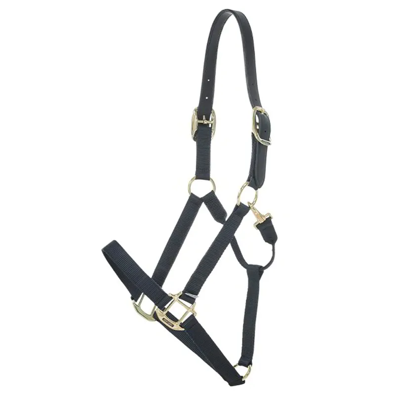 Kentucky Horsewear Nylon Breakaway Safety Halter - Black-1