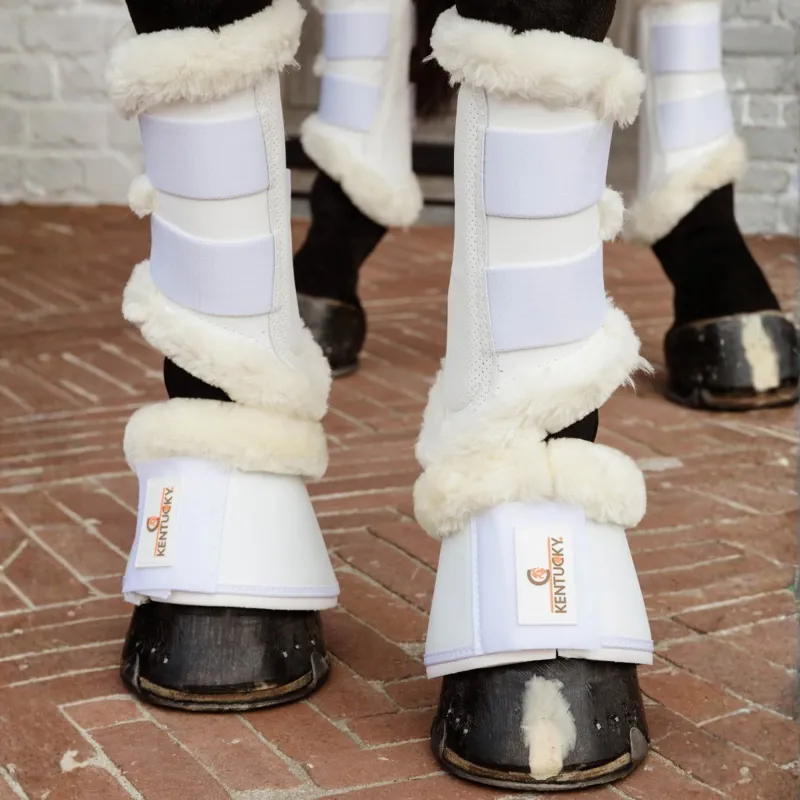 Kentucky Air Brushing Boots - White-2