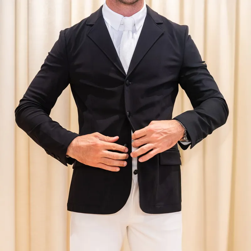 Kentucky Men's Classic Show Coat - Black-4