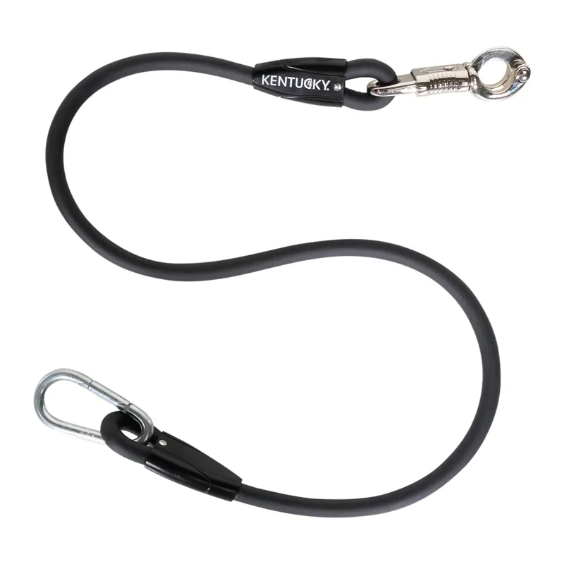 Kentucky Horse Trailer Cross Tie Lead - Black