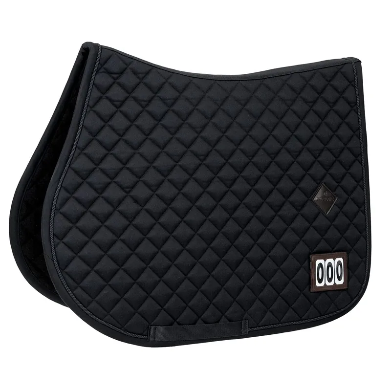 Kentucky Diamond Competition Jump Number Saddle Pad - Black