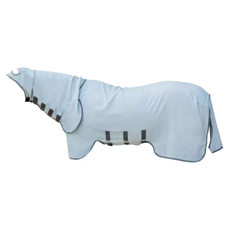 Kentucky Eczema Fixed Neck Sweet-Itch Fly Sheet - Grey-3