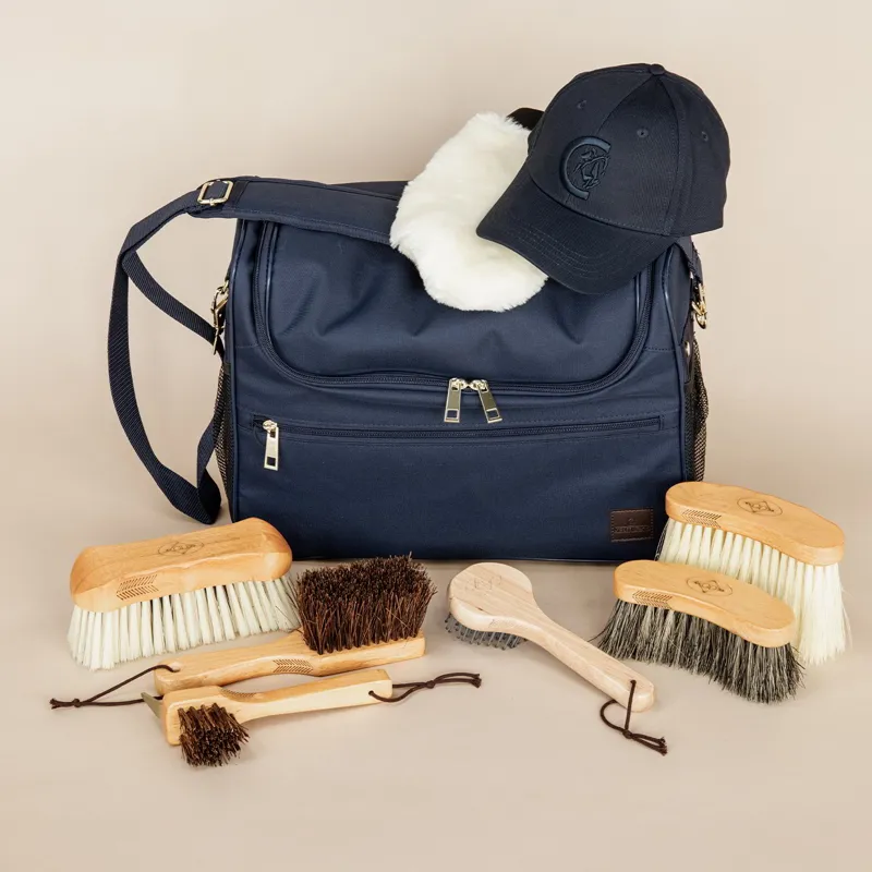 Kentucky Grooming Bag Set - Navy-2
