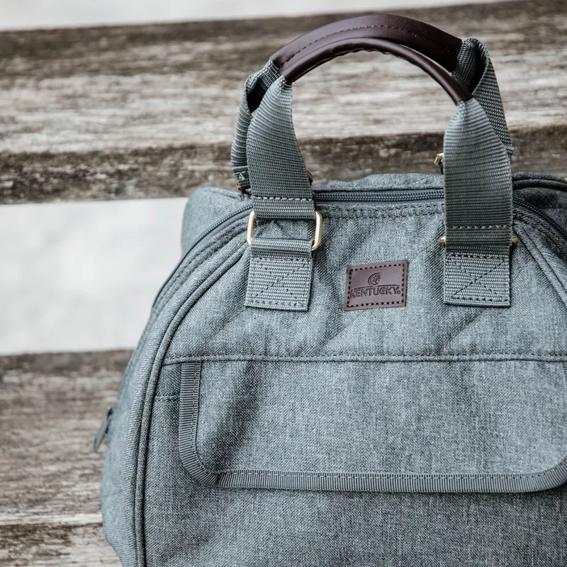 Kentucky Riding Helmet Bag - Grey-2