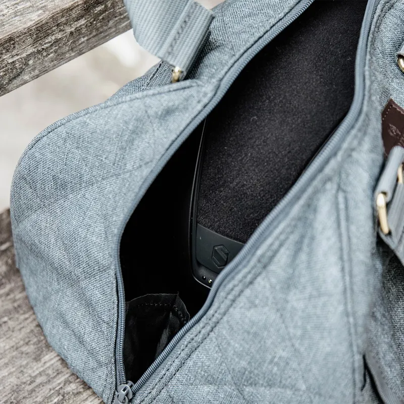 Kentucky Riding Helmet Bag - Grey-3