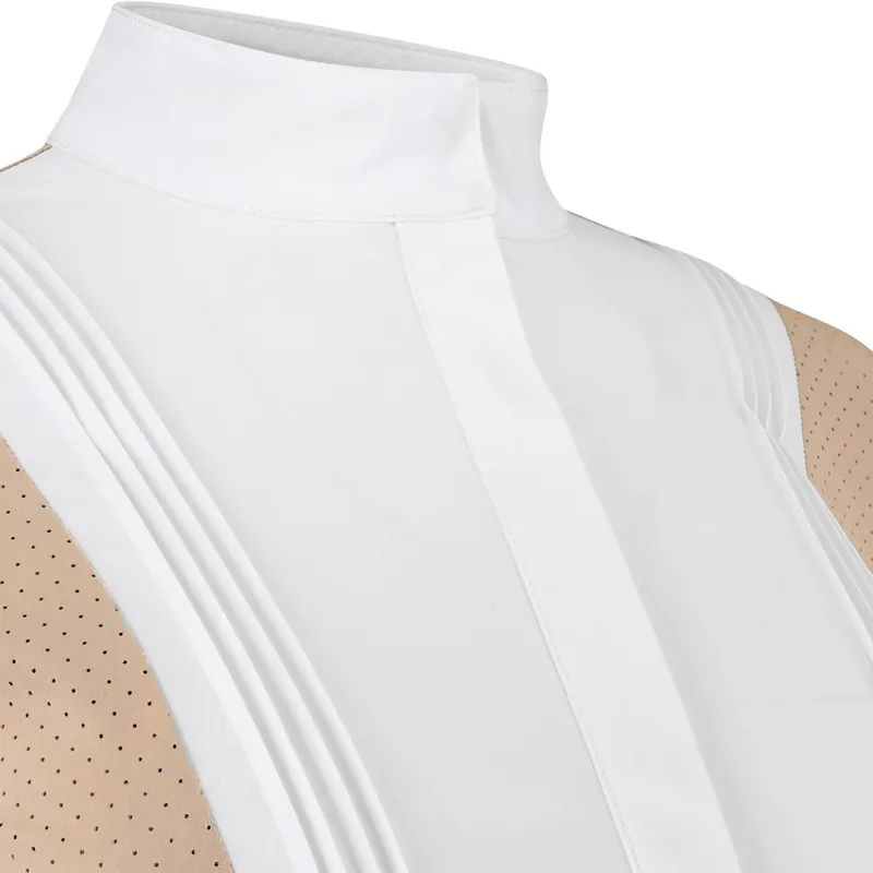 Kentucky Heritage Air Women's Short Sleeve Show Shirt - Beige-2