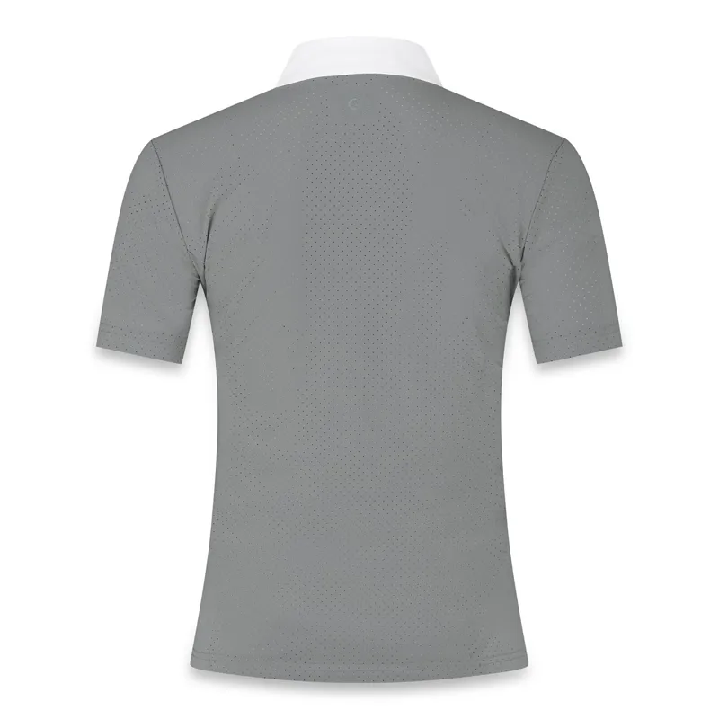 Kentucky Heritage Air Women's Short Sleeve Show Shirt - Grey-1