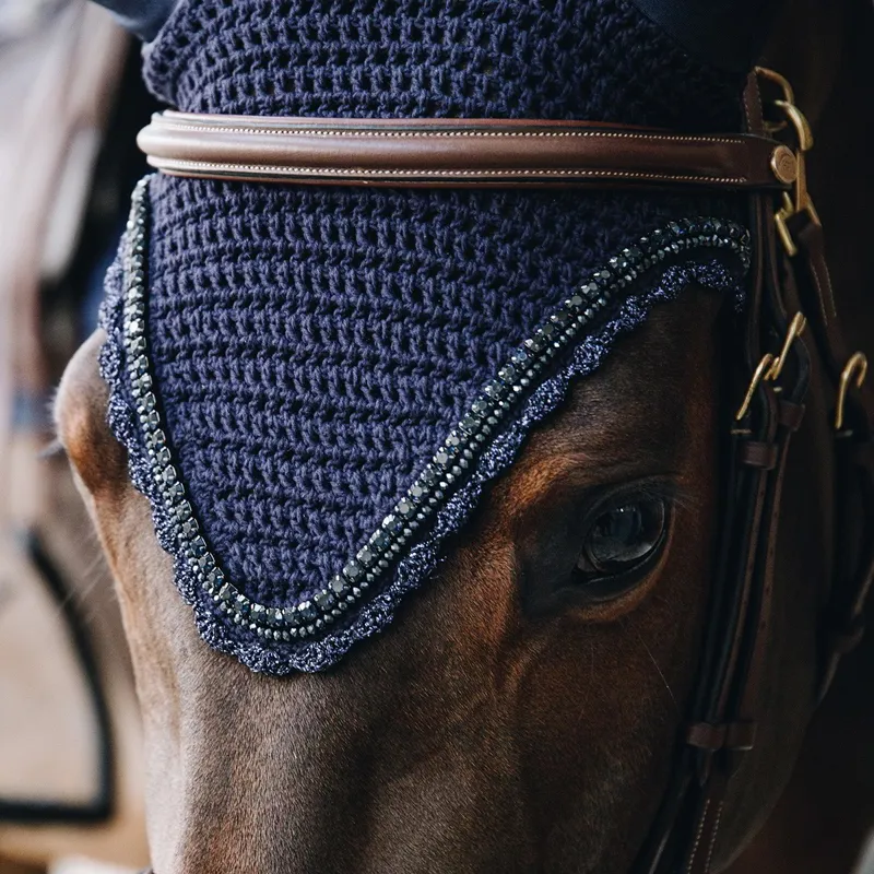 Kentucky Long Stone and Pearl Soundless Fly Veil - Dark Navy-3