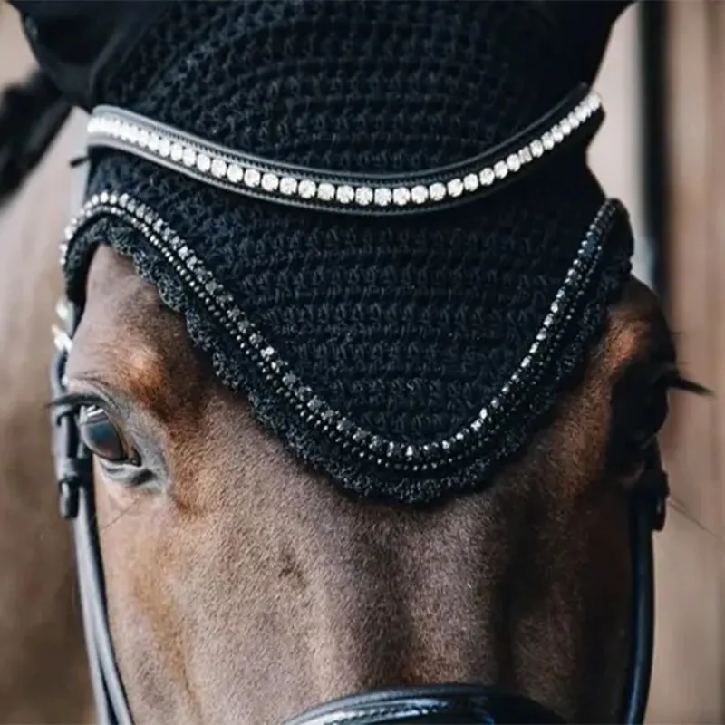 Kentucky Long Stone and Pearl Fly Bonnet - Black-2