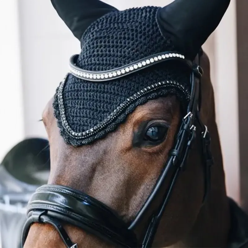 Kentucky Long Stone and Pearl Fly Bonnet - Black-1
