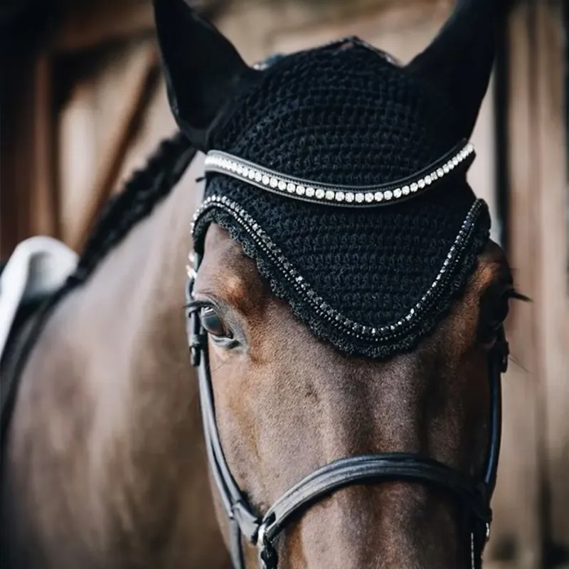 Kentucky Long Stone and Pearl Soundless Fly Bonnet - Black-2