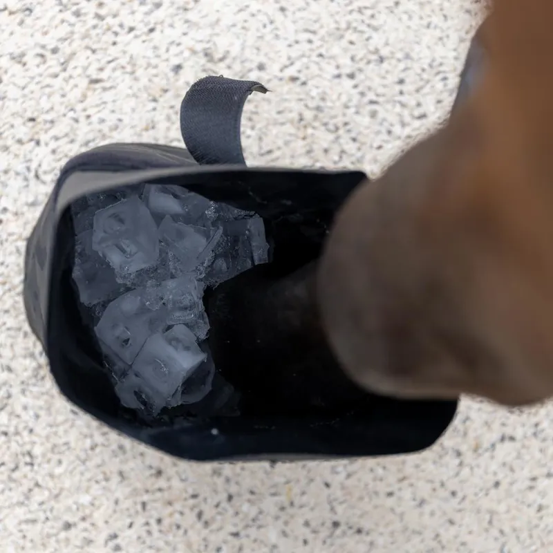 Kentucky Medical and Ice Hoof Boots Set of 2 - Black-6