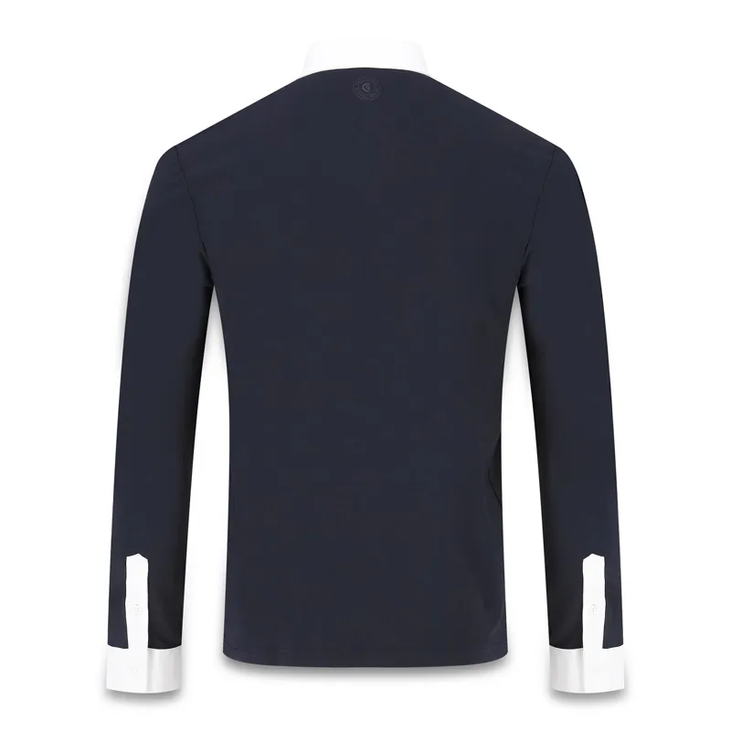Kentucky Classic Men's Long Sleeve Show Shirt - Navy-2