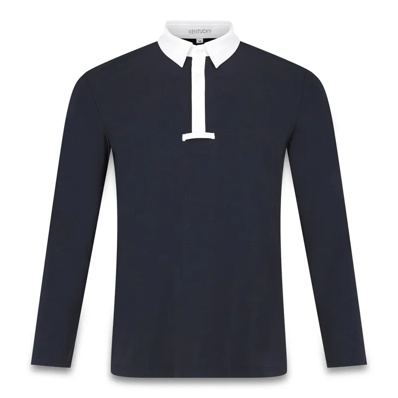 Kentucky Classic Men's Long Sleeve Show Shirt - Navy