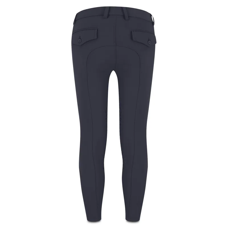 Kentucky Mexico City Junior Boys Knee Grip Breeches - Navy-2