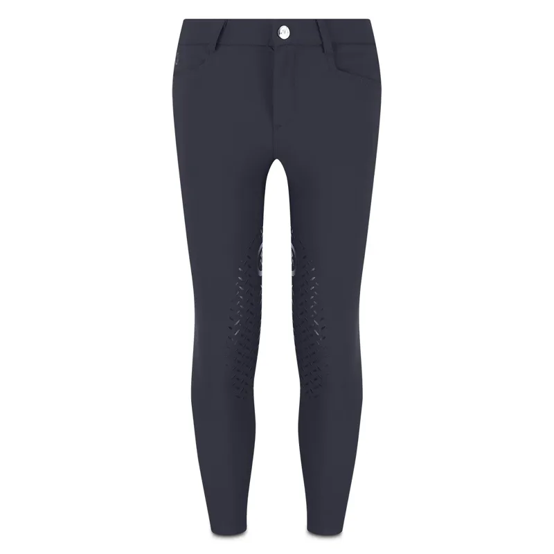 Kentucky Mexico City Junior Boys Knee Grip Breeches - Navy-1